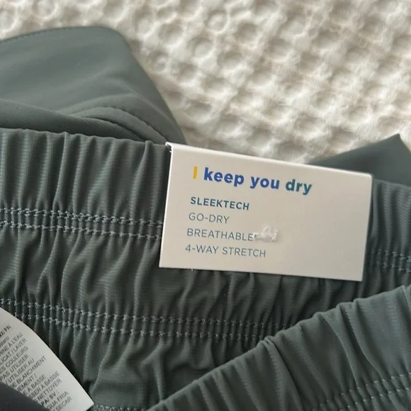 Old Navy Wide Leg Active Pants - “Dark Ivy” Green - Picture 7 of 7